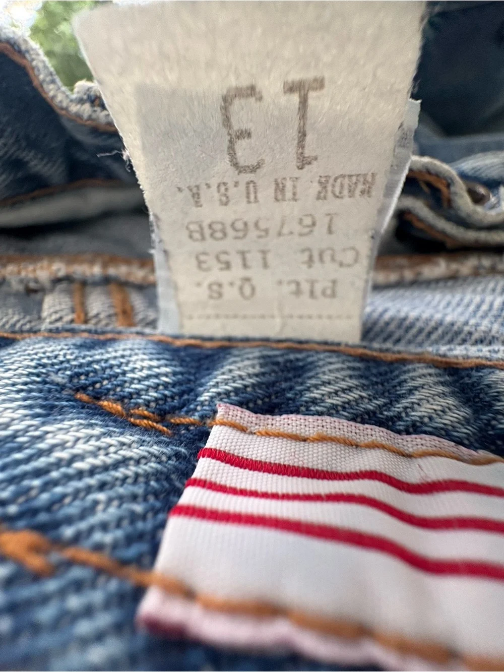Zena Vintage Light Blue Denim Jeans 13